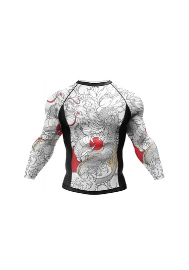 Prosperlink Cody Lundin Sıkı Uzun Kollu Mma Bjj Savaş Tişörtü - Grappling Eğitimi İçin Spor Kıyafetierkek Bej