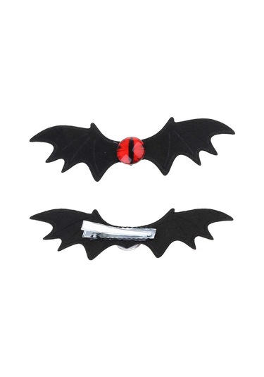 Kızlar İçin Saç Tokaları Gotik Cadılar Bayramı Cosplay Şeytan Kan Diğer