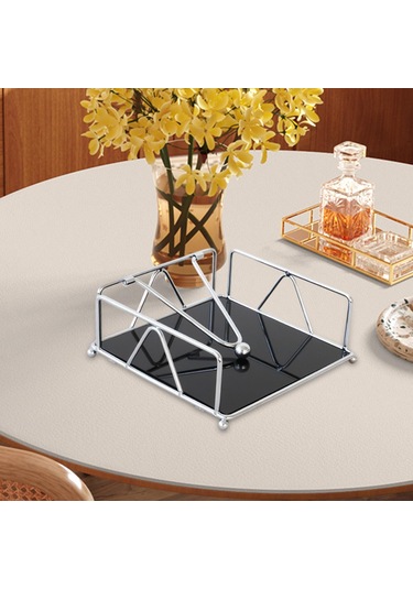 Homyl Cafe Masa Mutfak Argent Için Peçete Depolama Arjantin Arjantin