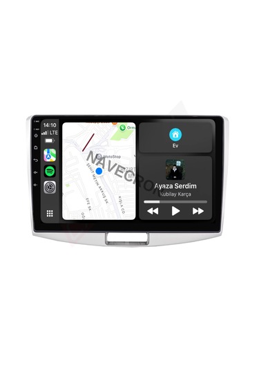 Volkswagen Passat B7 2011-14 10" Uyumlu Androıd Multimedya Gerçek 2/32 Kablosuz Carplay Geri Görüş Kameralı 10"