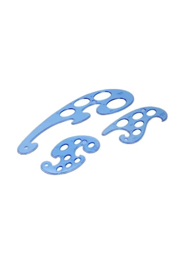 Maped X21561 French Curves Ellıpse Şekil Şablonu