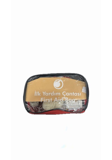 Araç İçi İilk Yardım Çantası Kırmızı Siyah