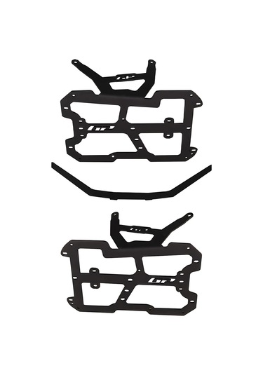 GP Kompozit SYM NH T 200 2024 Uyumlu Yan Çanta Demiri Siyah