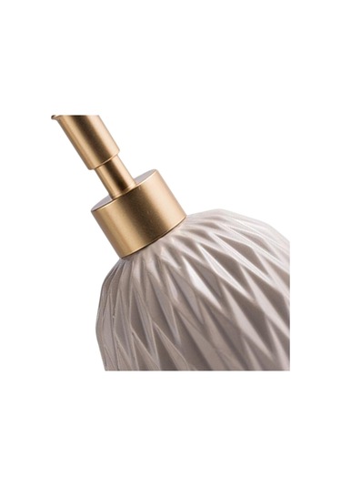 Suntek Seramik Sabunluk Ev Otel Tedarik Duş Şampuanı Bej Için