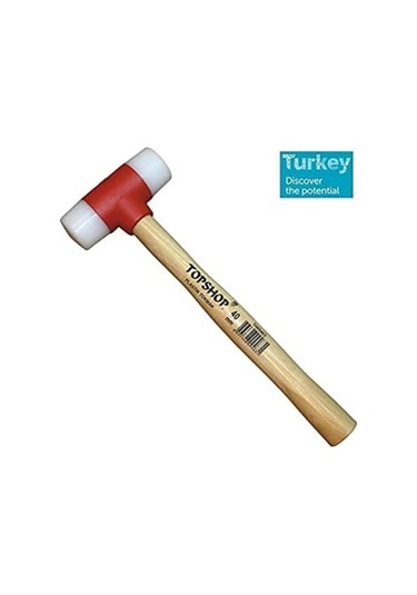 Mey İthalat Topshop 09465 Ağaç Saplı Plastik Tokmak 50 Mm