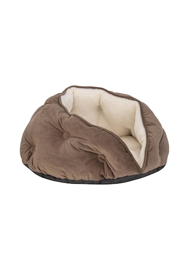 Pet Comfort Paris Kedi Ve Köpek Yatağı Kahverengi 60cm