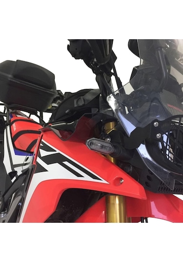 GP Kompozit Honda CRF250 Rally 2017-2020 Uyumlu Sağ Sol Rüzgarlık Şeffaf