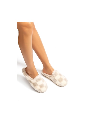 Twigy Marta EE0050 Kadın Ev Terliği Gri 36/41 Gri