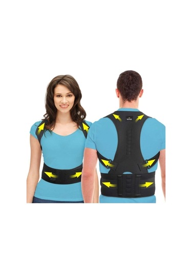 Manyetik Korse Bel Ve Sırt Destek Ortopedik Dik Duruş Korsesi Omuz Skolyoz Aldımaldım