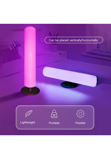 Monyee Rgb Rgb Led Işık, Ev, Ofis, Oda Dekoru, Uzaktan Kumandalı, 5050 Rgb Led, Usb Beslemeli, Renkli Işık Efekti Diğer