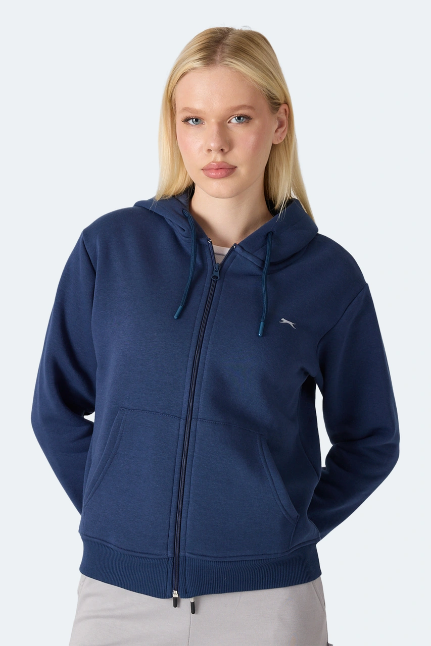Slazenger Mılıo I Kadın Lacivert Sweatshirt Lacivert