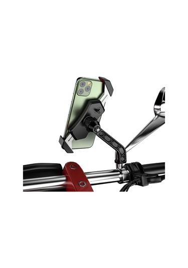 Nukrotech Mls Motosiklet Dikiz Aynası Için Telefon Tutucu