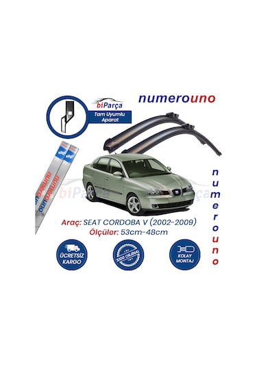 Seat Cordoba V Muz Silecek Takımı 2002-2009