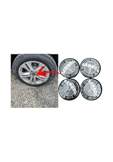 Mercedes Jant Göbeği 58/55 55 Mm Yuva 4lü Set Yuva İç Çapı 5.5 Santim Olmalı