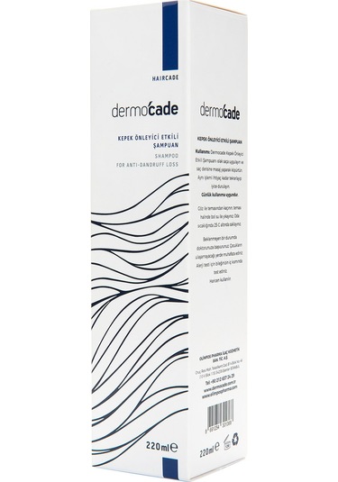Dermocade Haircade Kepek Önleyici Etkili Şampuan 220 ML