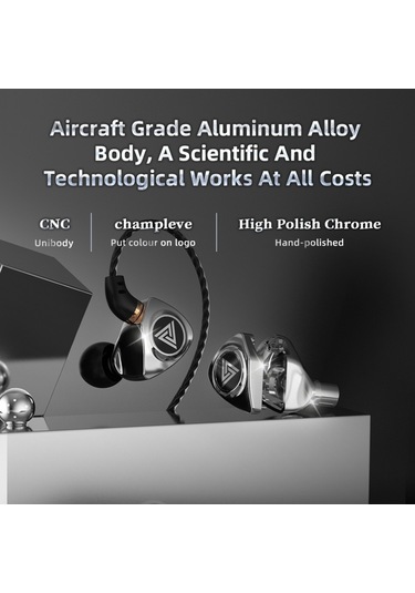 Mufunye Qkz Sk10 Dinamik Sürücü Kulaklık Hıfı Bas Kulaklık Spor Gürültü Önleyici Kulaklık 3.5mm Kablolu Kula