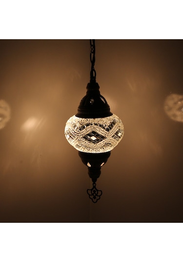 Dekoratif Mozaik Tekli Sarkıt Hediyelik Gece Lambası