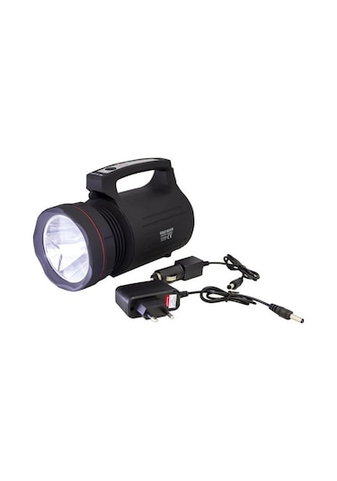 Gold Silver Gs-8006 El Feneri Su Geçirmez Siyah