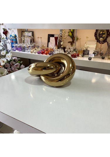 Dekoratif Seramik Zincir Gold Renk