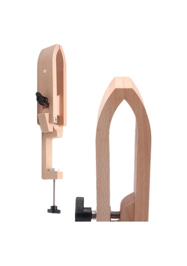 Suntek El Dikişi Için Ahşap Deri Dikiş Tutucu Masa Masaüstü