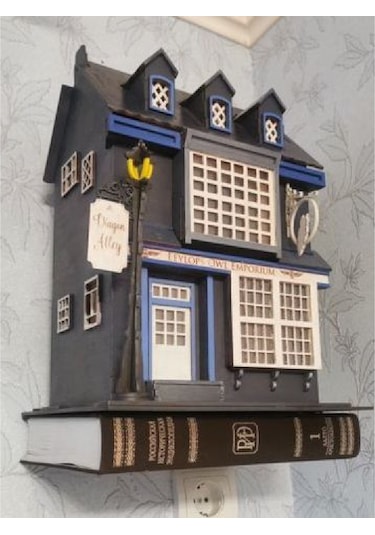 Görünmez Dekoratif Duvar Kitaplığı Metal Dayanıklı Kitaplık 2 Ad