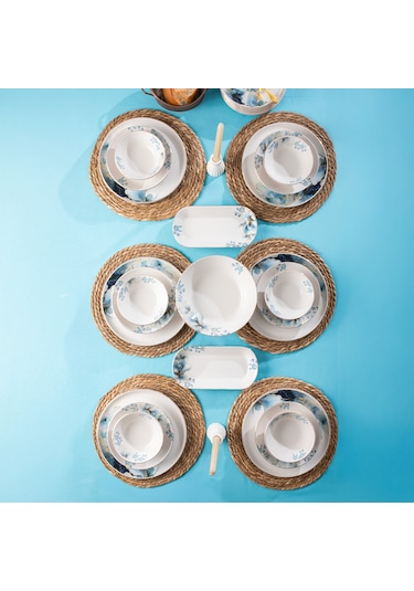 Perotti Garden Yaldızlı Stoneware 27 Parça 6 Kişilik Yemek Takımı