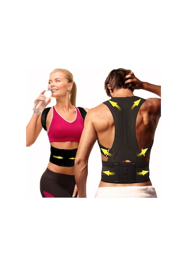 Medikal Dik Duruş için Kamburluk Önleyici Omuz Sırt Korsesi