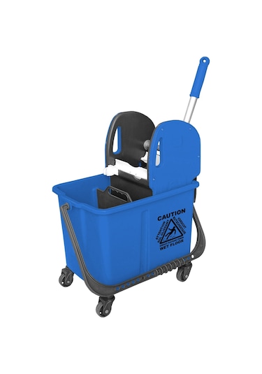 Üçtem Bts733 Beta Temizlik Seti Mimoza Presli Mavi 20 L