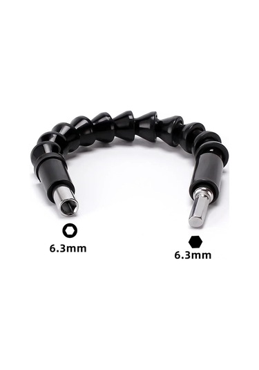 Esnek Açı Uzatma Bit Kiti Matkap Veya Tornavida İçin 1/4 'soket Adaptör Aracı Matkap Derecesi Dik Açılı Matkap Ekleme Renk: 32pc