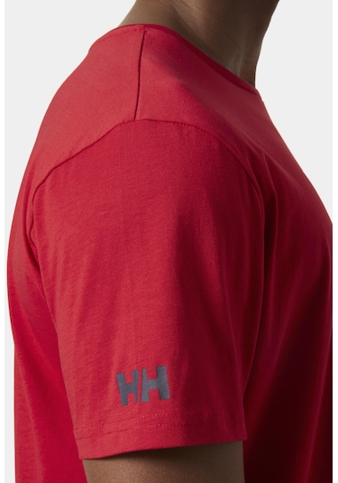 Helly Hansen Shoreline 2.0 Erkek T-shirt-27995-kırmızı Kırmızı