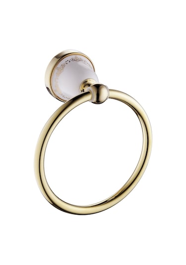 Fause Daire Havluluk Pandora Altın Gold Altın