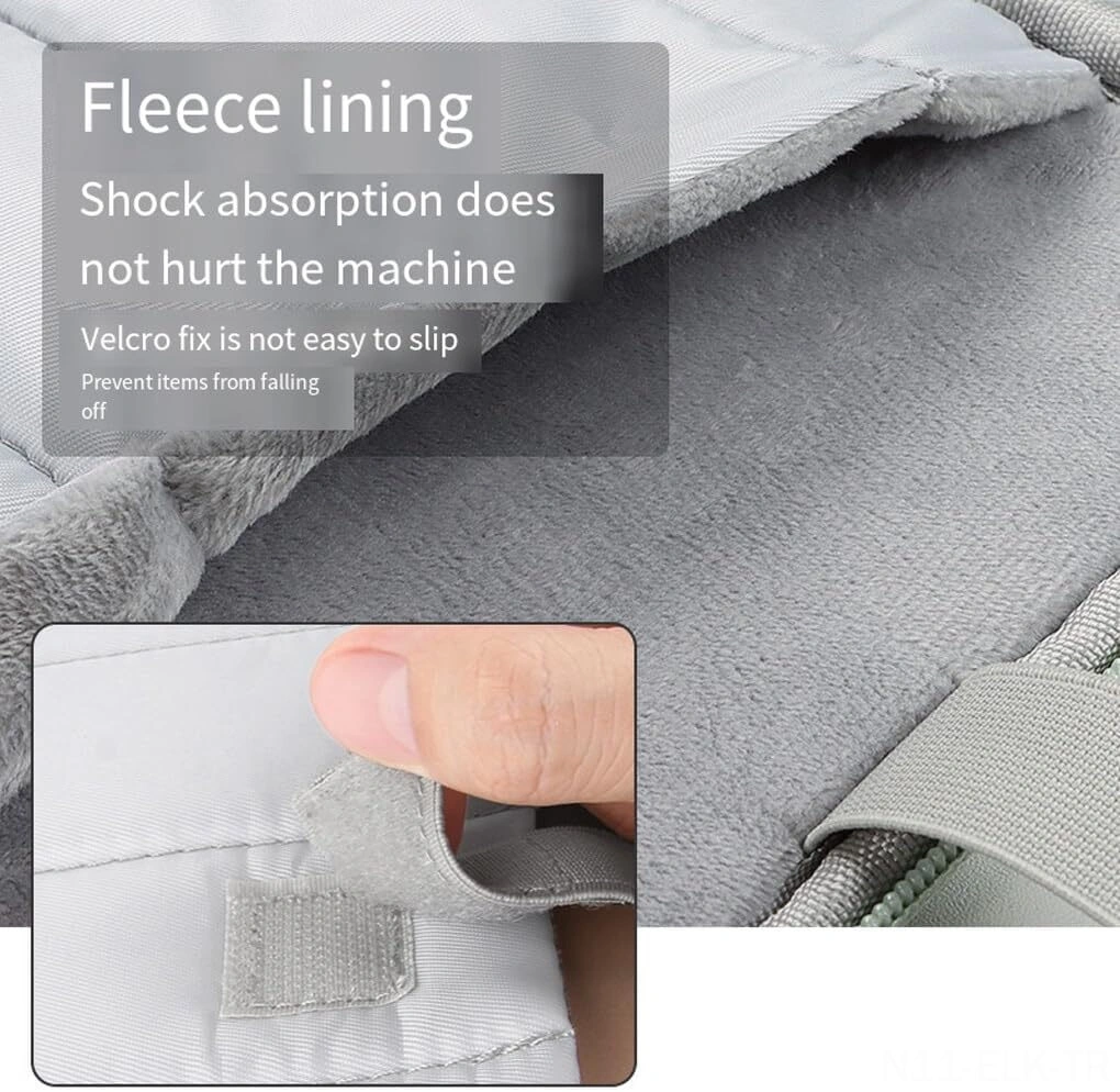 Xindoker 11-11.6 İnç Dijital Cihaz Koruması İçin Dayanıklı Nilon Kılıf, Çarpıtkor Ve Sürtünmeye Dayanıklı, Taşınabilir Çantı, Siyah Siyah