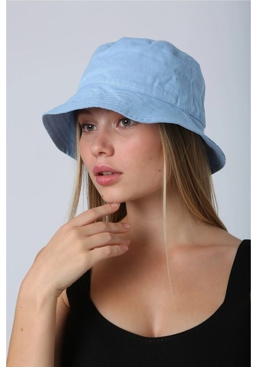 Pamuk Bucket Şapka Rş-110 Bebe Mavi Bebe Mavi