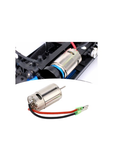 Geekyou 1/16 1/18 Rc Araçlar İçin 390 Fırçalı Motor - Yüksek Tork, 21000rpm Hız, Isı Dağıtımı - Wltoys, Tamiya, Hsp Uyumlu
