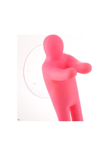 Homyl Renkli Diş Fırçası Tutucu Askı Vantuz Kancaları Banyo Pembe