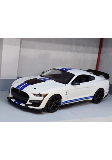Maisto 1:18 2020 Mustang Shelby Gt500 Beyaz Model Araba