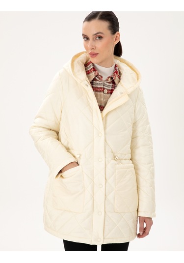 Pierre Cardin Kadın Ekru Kaban 50296080-vr019 Ekru