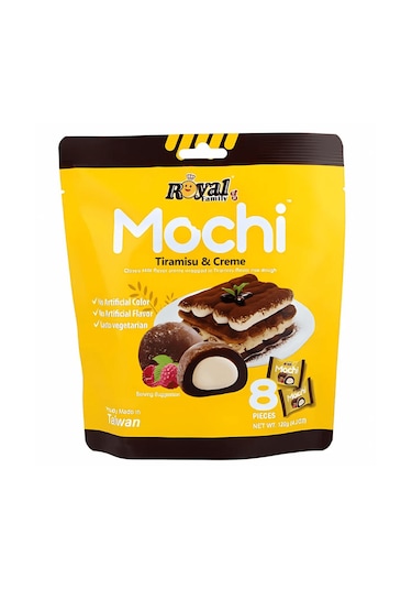 Royal Family Mochi Tiramisu & Creme 120 G