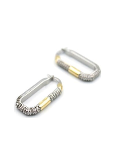 Taşlı Küpe - Gümüş Diğer