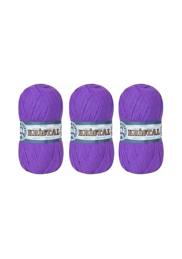 Ören Bayan Kristal El Örgü İpi 3 lü 059