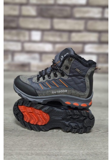 Rahat Bağcıklı Su İtici İçi Kürklü Outdoor Spor Bot Füme