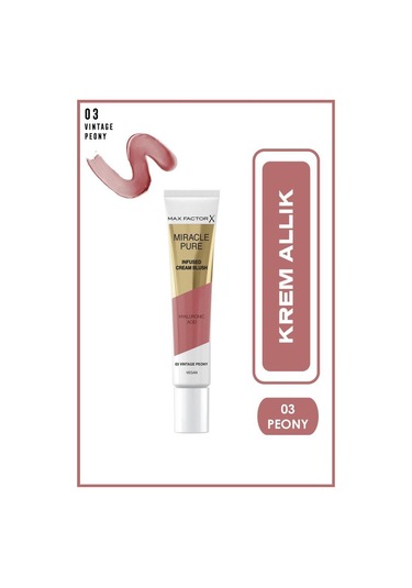 Max Factor Miracle Pure Krem Allık 03 Peony