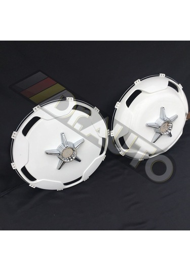 22.5 İnç Düz Model Fırfırlı Jant Kapağı 4'lü Takım