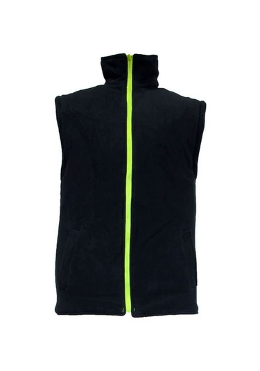 Junıor Jn1003 Xl 5+1 İçi Çıkmalı Oxford Fosforlu Parka Lacivert-Sarı
