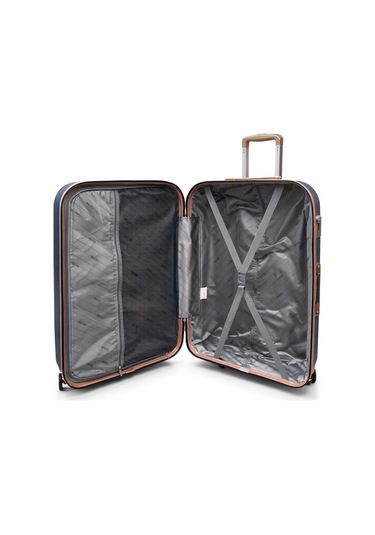 Kabin Boy %100 Polipropilen Valiz Lacivert Taba 6990 Lacivert - Taba
