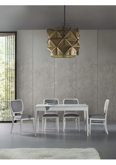 Urbanis Açılır Yemek Masası 170'lik Beyaz