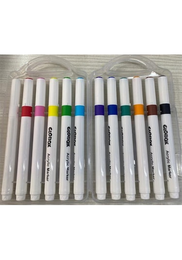 Globox Akrilik Marker Kalem Seti 12 Renk