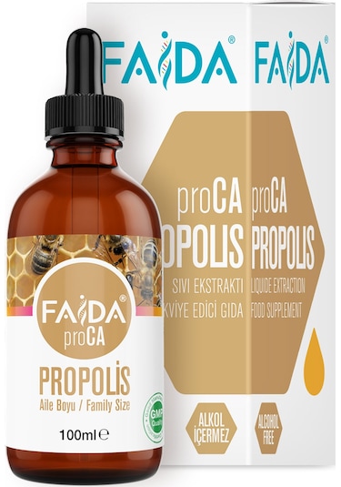 Faida Proca Propolis Suda Çözünür Damla 100 ML Aile Boyu