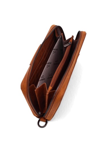 Erkek Deri Portföy Taba 115504 Taba