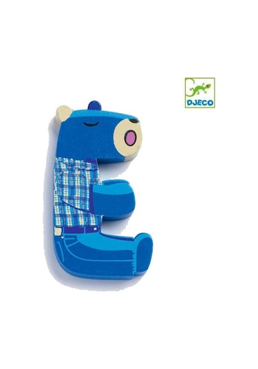 Djeco Harfler - E - Animals Letter